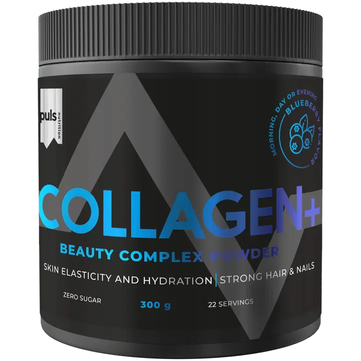 PULS Collagen+ Beauty kollageenijauhe Mustikka 300g