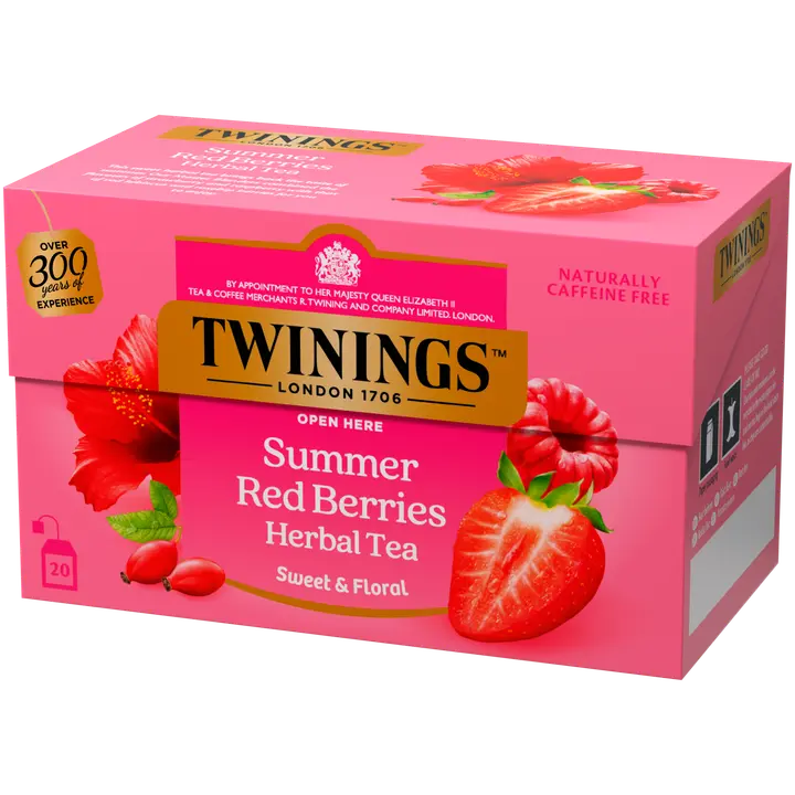 Twinings Summer Red Berries yrttitee 20x2g