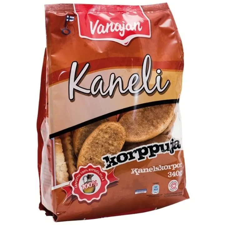 Vanajan Kanelikorppu 340g