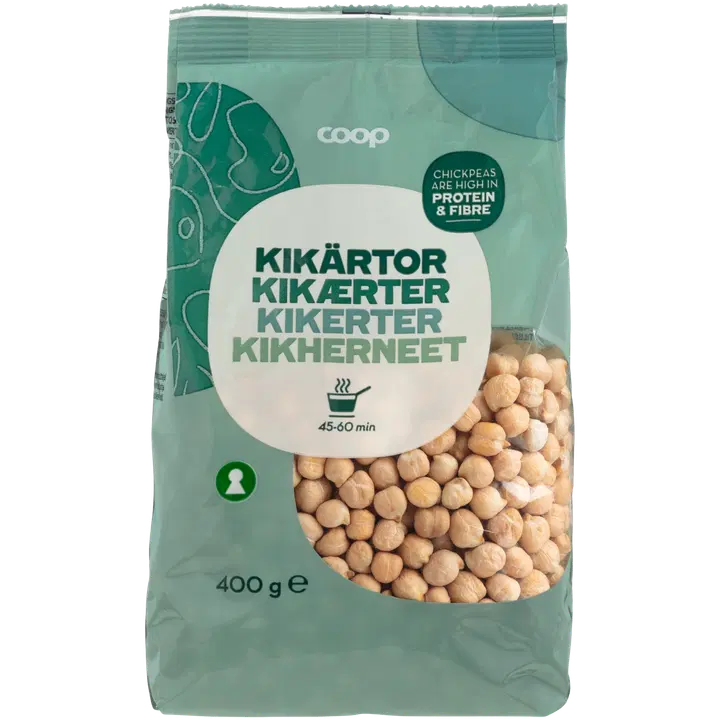 Coop kikherneet 400 g
