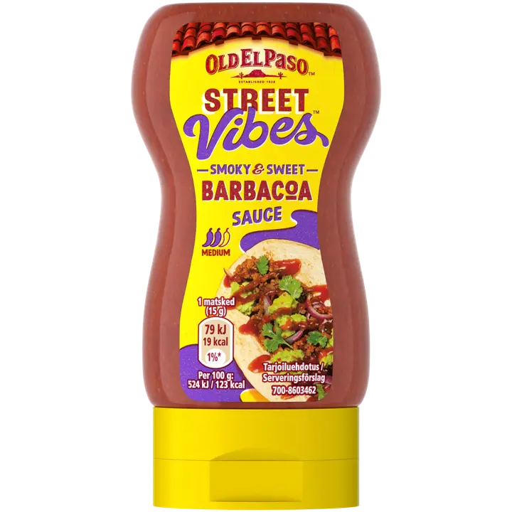 Old El Paso Street Vibes Smoky&Sweet Barbacoa kastike 263g