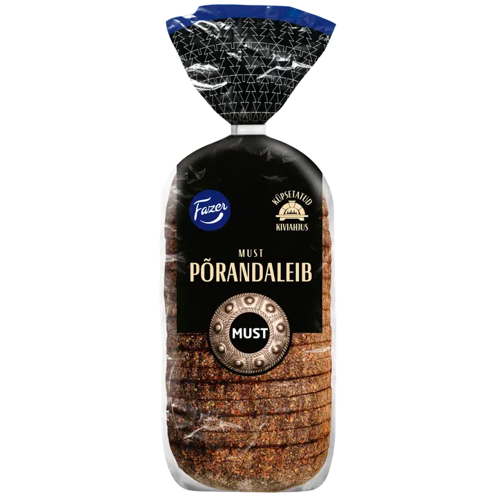 Fazer Must Põrandaleib 800 G