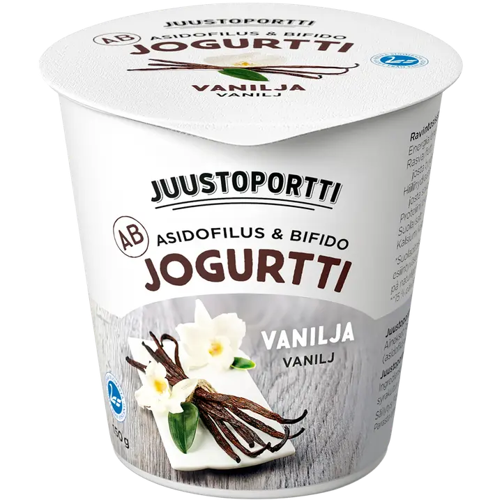 Juustoportti AB-jogurtti 150 g vanilja