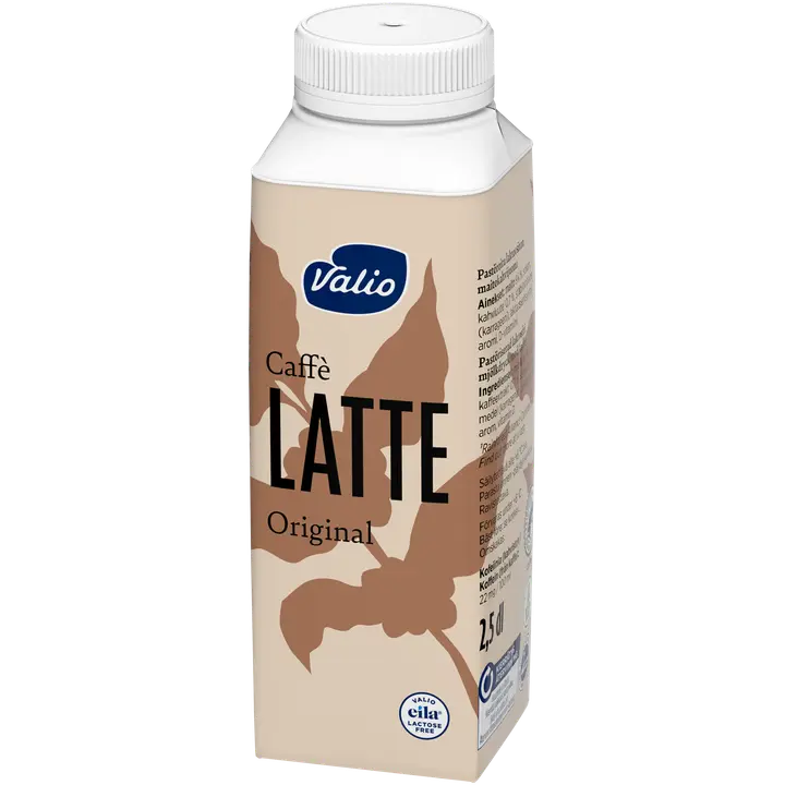 Valio Eila® Latte original maitokahvijuoma 2,5 dl laktoositon