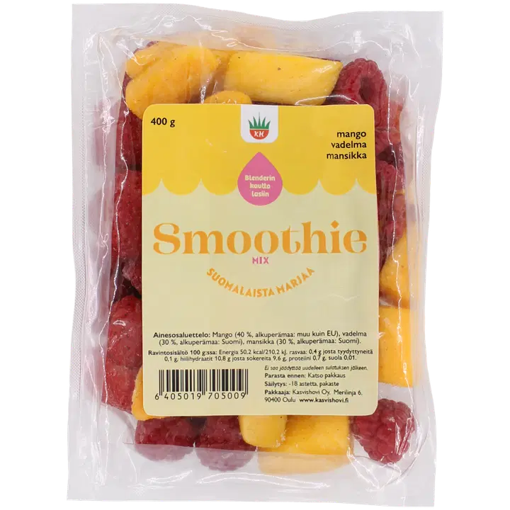Smoothiemix suomalaiset marjat & mango 400g pakaste