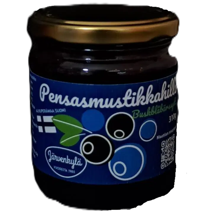 Järvenkylän Maatila Pensasmustikkahillo 310g