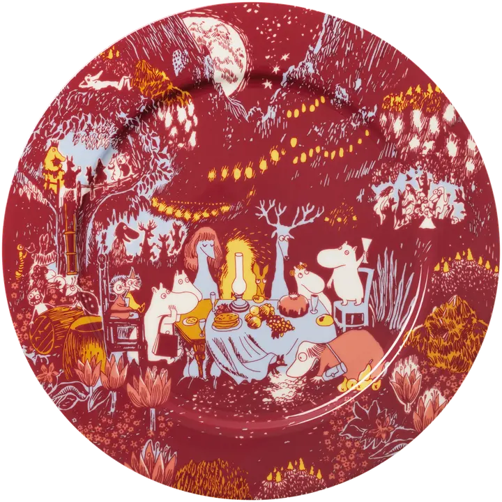 Taldrik Muumi Party Time 30cm