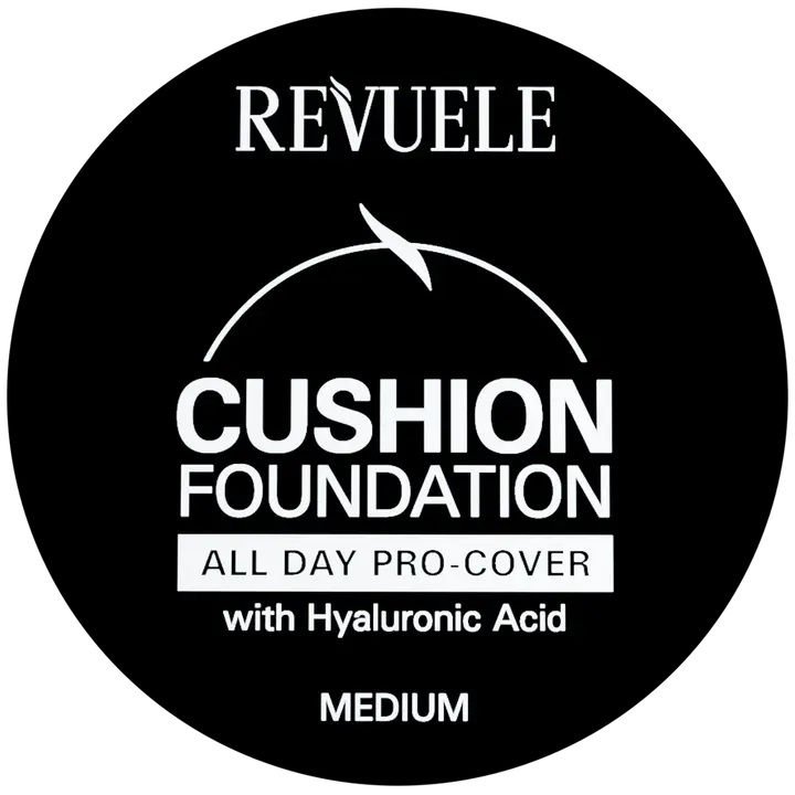 Revuele Cushion meikkivoide, tasoittaa ja häivyttää ihon epätasaisuutta.
