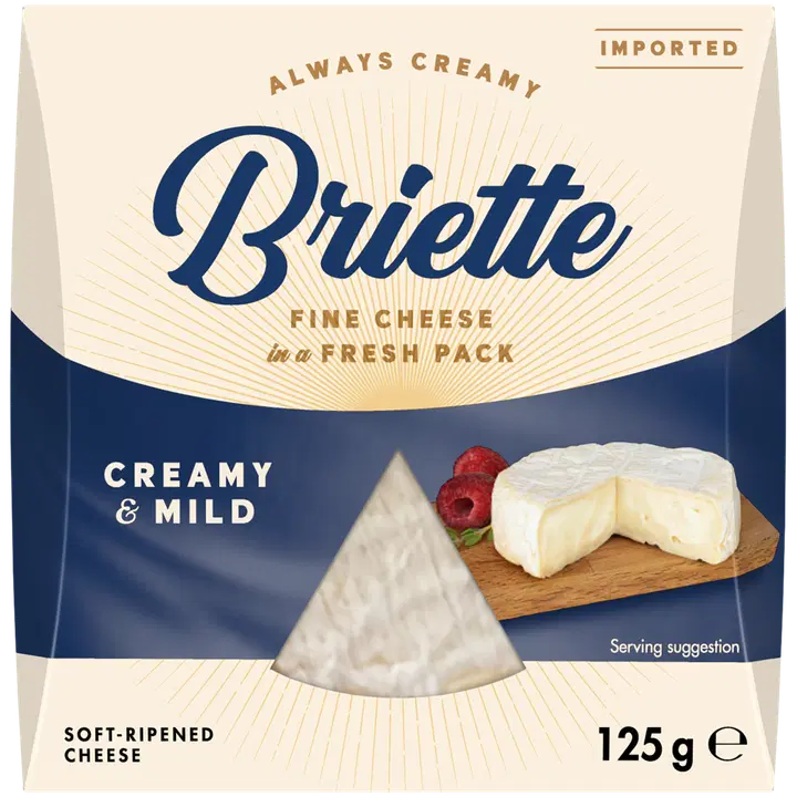 Käserei Briette Creamy & Mild valgehallitusjuust, 125 g