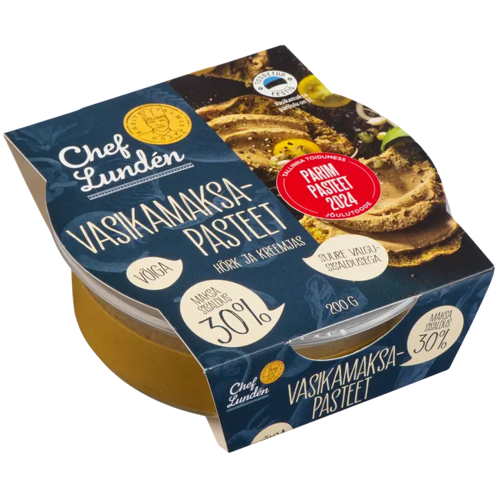 Chef Lunden Vasikamaksapasteet 200G