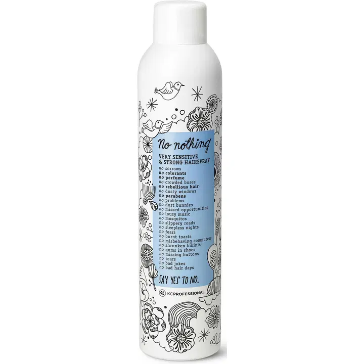 No nothing Very Sensitive Strong Hairspray viimeistelysuihke 300 ml