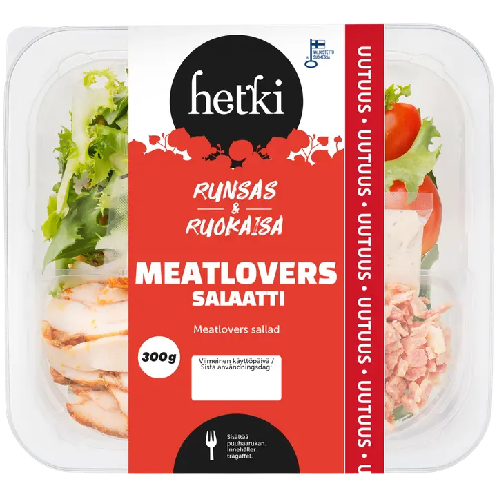 Fresh Hetki Ruokaisa Meatlovers salaatti 300g