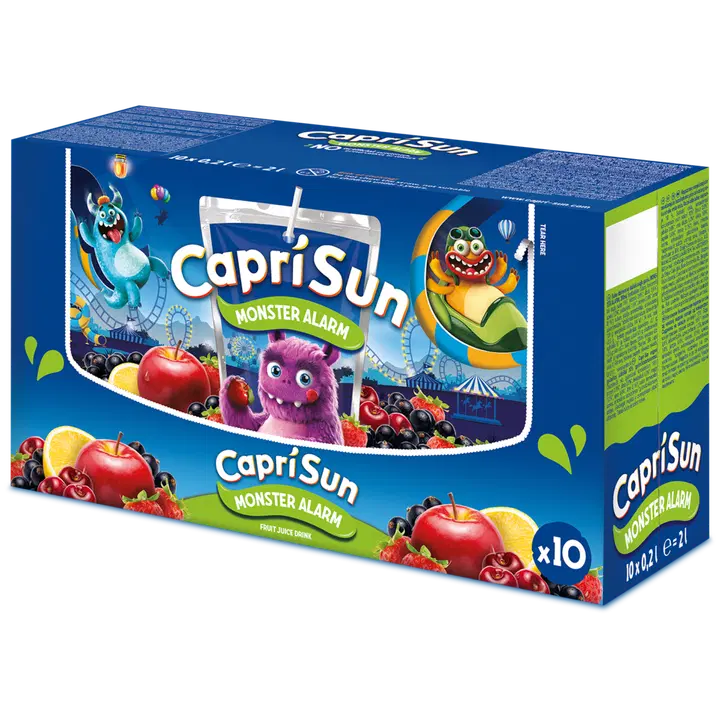 Capri-Sun Monster Alarm mahlajook 10-pakk, 10x200 ml