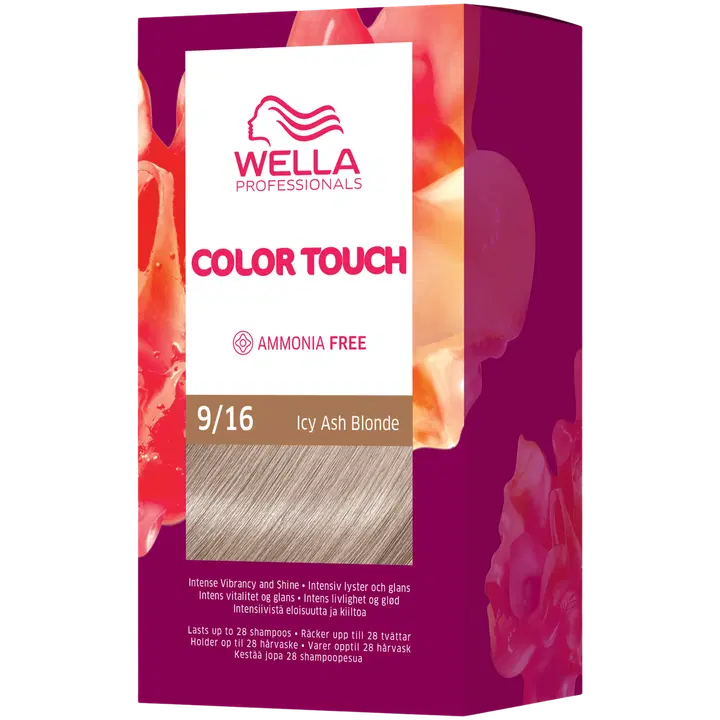 Wella Professionals Color Touch  Pure Naturals Icy Ash Blonde 9/16  kotiväri 130 ml