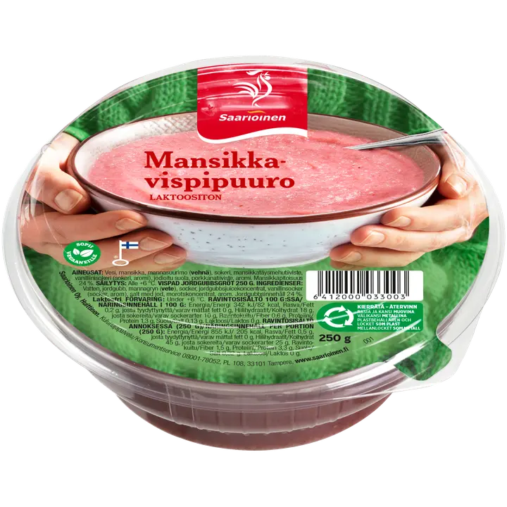 Saarioinen Mansikkavispipuuro 250 g