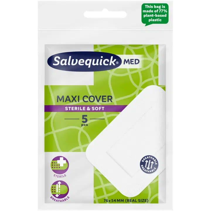 Salvequick MED Maxi Cover plåster 5st