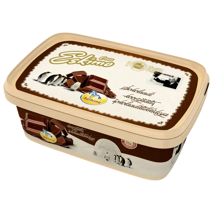 Onu Eskimo šokolaadi-koorejäätis šokolaaditükkidega, 1 l