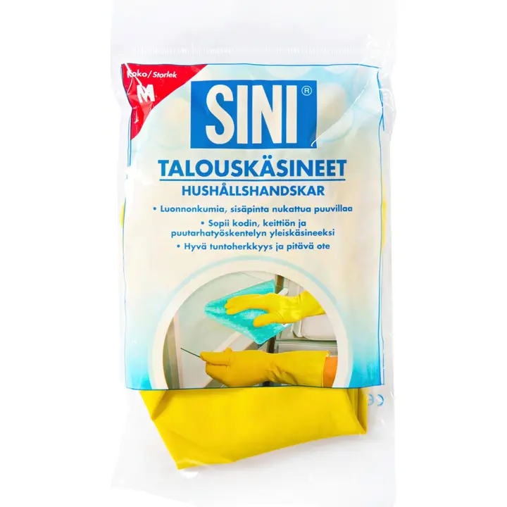 Sini talouskäsineet M