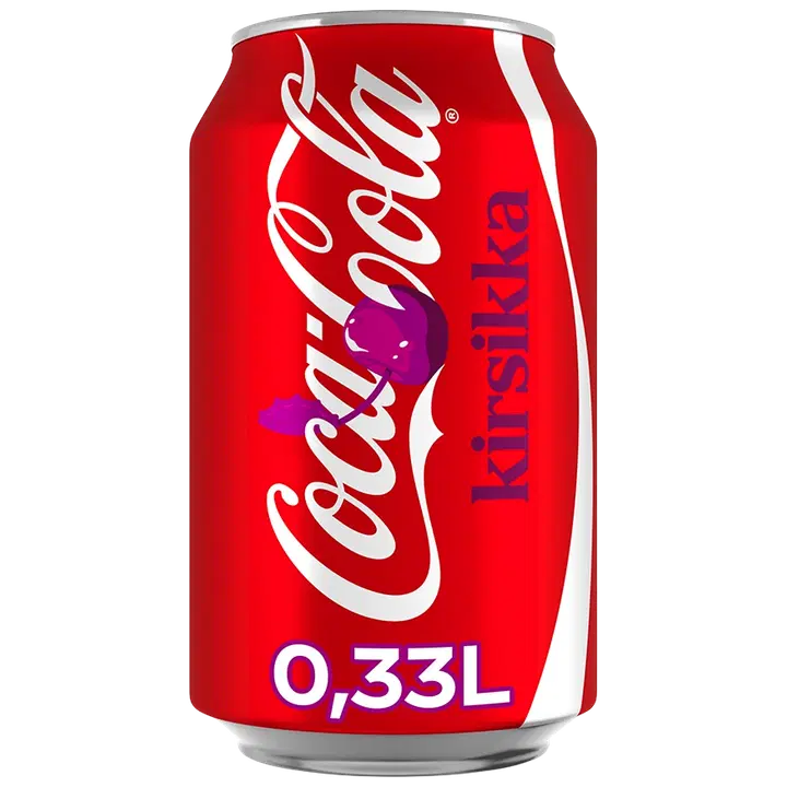 Coca-Cola Original Taste Kirsikka virvoitusjuoma tölkki 0,33 L