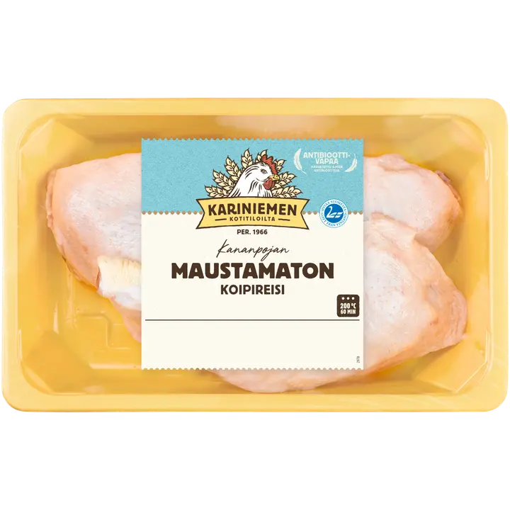Kariniemen Kananpojan koipireisi maustamaton n. 1 kg