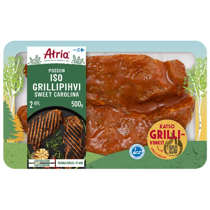 Atria possun iso grillipihvi sweet Carolina 500g