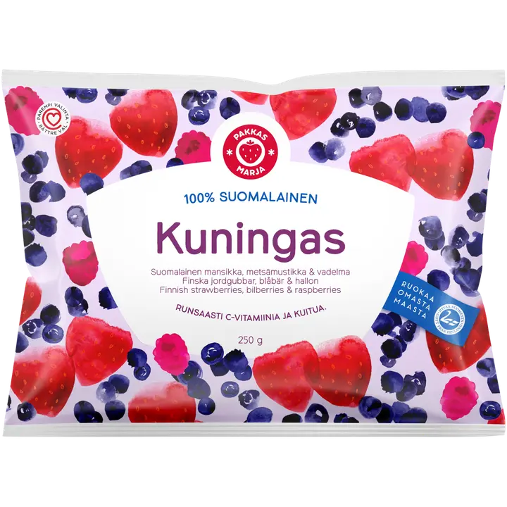 Pakkasmarja 250g Suomalainen Kuningas Marjasekoitus