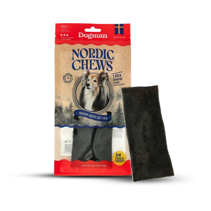 Dogman Nordic Chews puruluu Chips 15cm 1-pack 42g