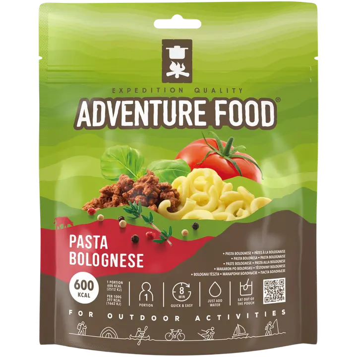 Adventure Food Pasta Bolognese, 600 kcal