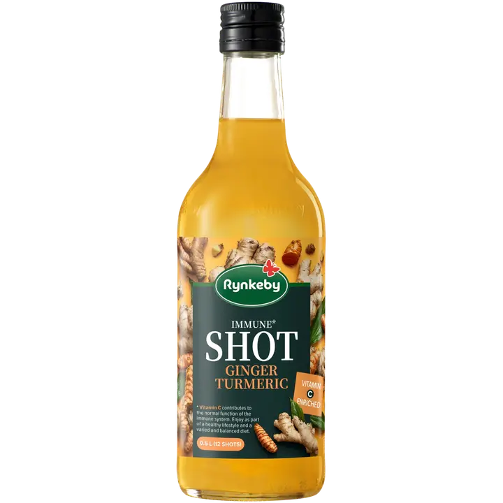 Rynkeby Hedelmä-inkivääri-kurkuma täysmehushot 0,5 L