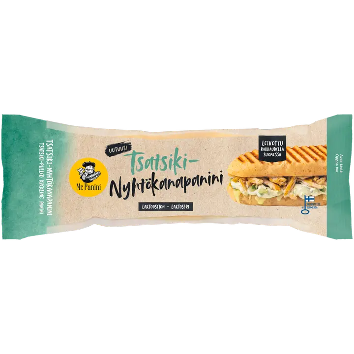 Mr. Panini Tsatsiki-Nyhtökanapanini 235g