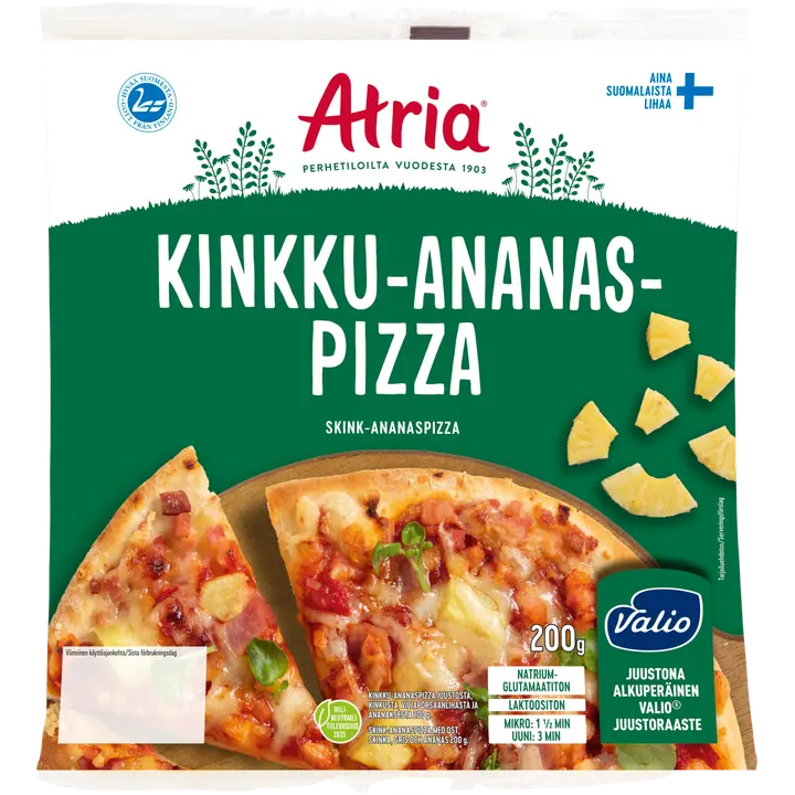 Atria Kinkku-Ananaspizza 200g