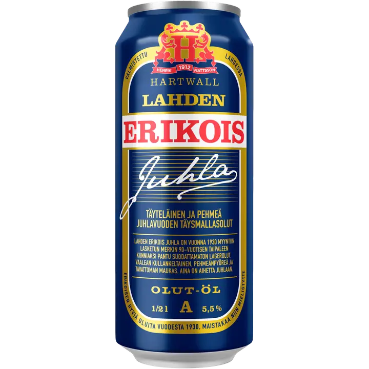 Lahden Erikois Juhlaolut 5,5% 0,5 l
