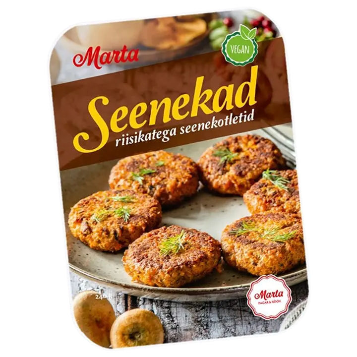 Marta pagar Seenekotlet (Vegan) 240G