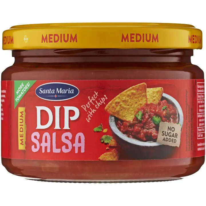 Santa Maria Salsa Dip Medium texmex-dippikastike 250 g