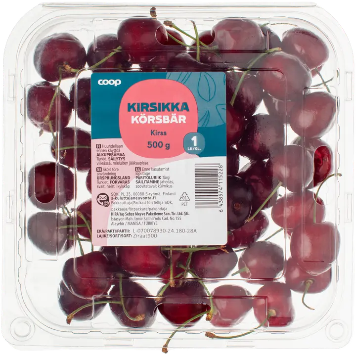 Coop kirsikka 500 g