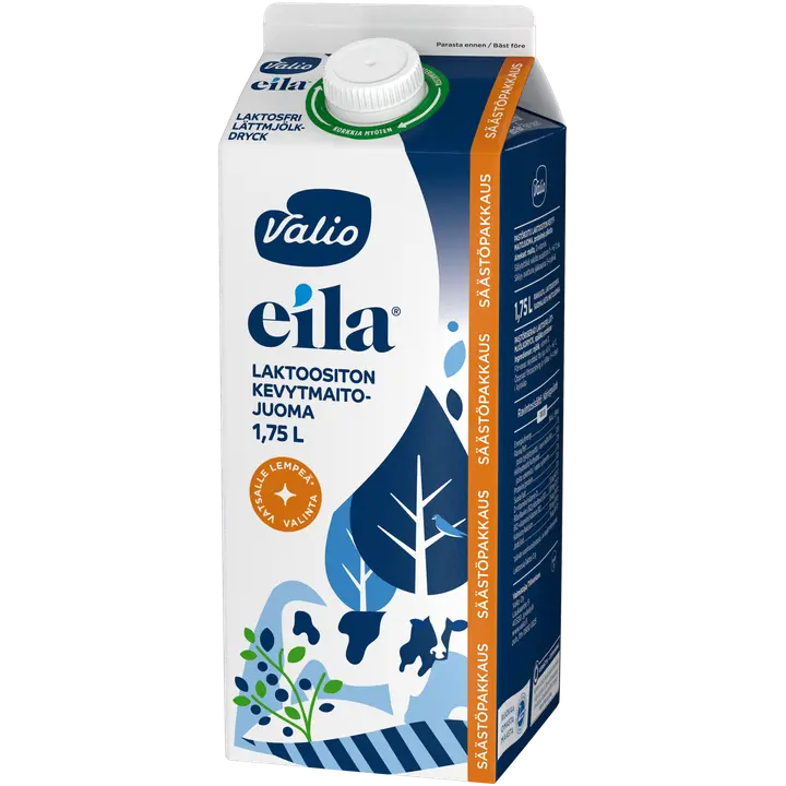 Valio Eila® kevytmaitojuoma 1,75 l laktoositon