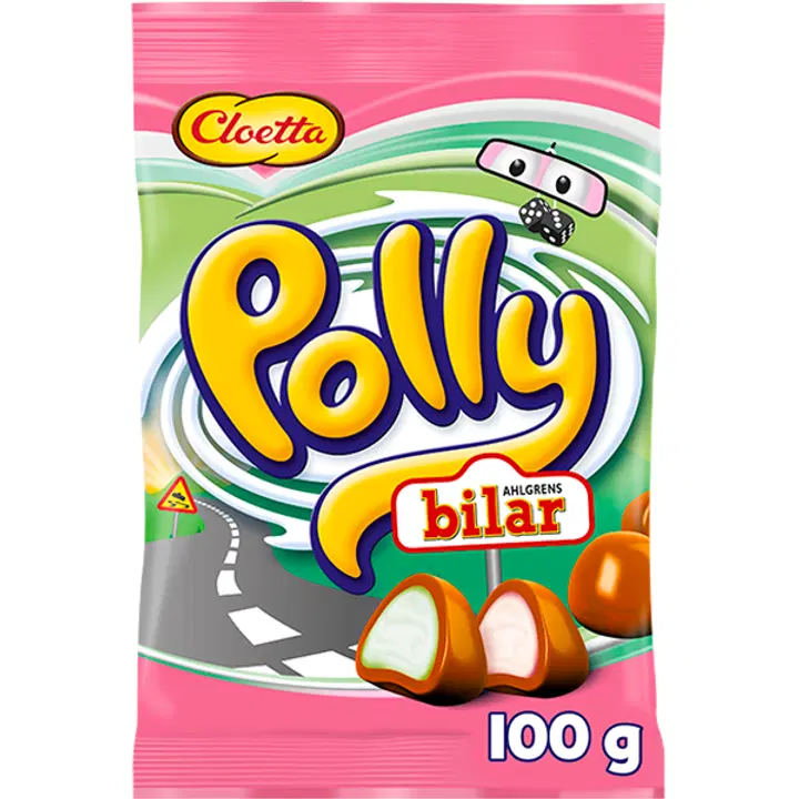 Cloetta Polly Bilar makeissekoitus 100g