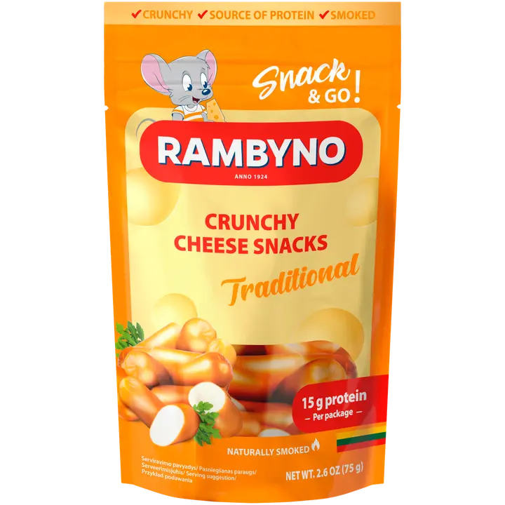 Rambyno Sulatatud suitsujuustusnäkk original 75g