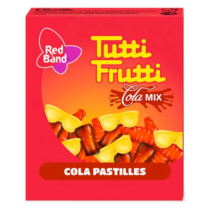 Red Band Tutti Frutti koolamaitselised närimiskompvekid 15g