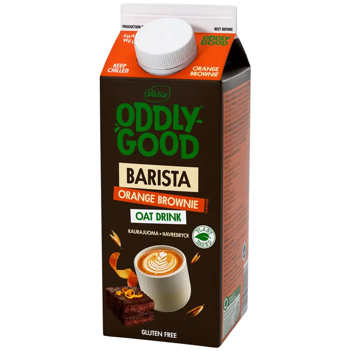 Valio Oddlygood® Barista kaurajuoma appelsiini-brownie 0,75 l ESL gluteeniton