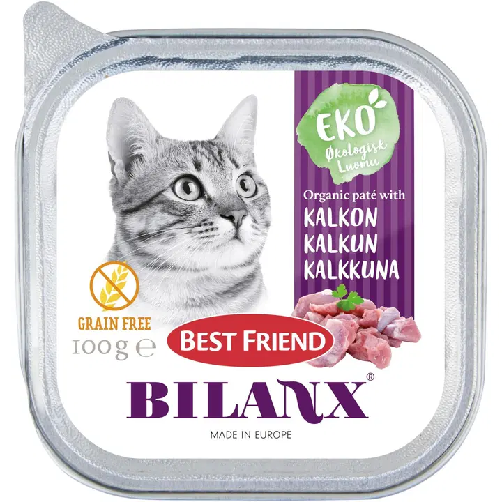 Best Friend Bilanx Luomu kalkkunapatee 100g