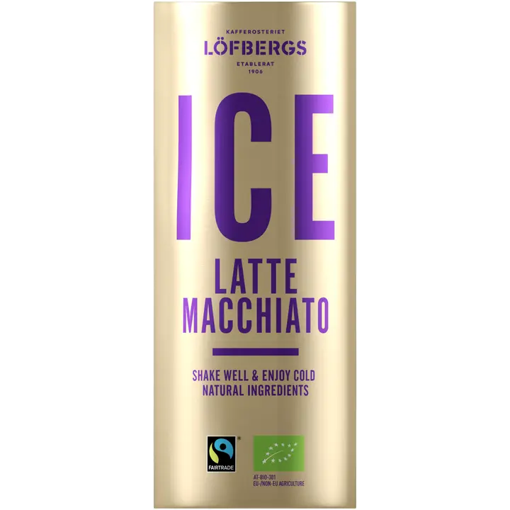 Löfbergs Ice Coffee Latte Macchiato 230 ml Reilukauppa Luomu