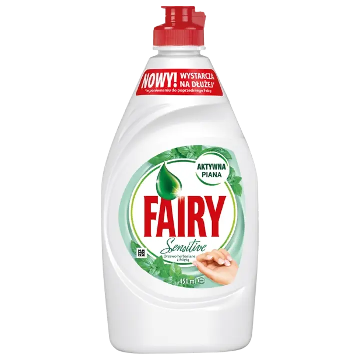 Nõudepesuvahend Fairy sensitive teatree&mint 450ml