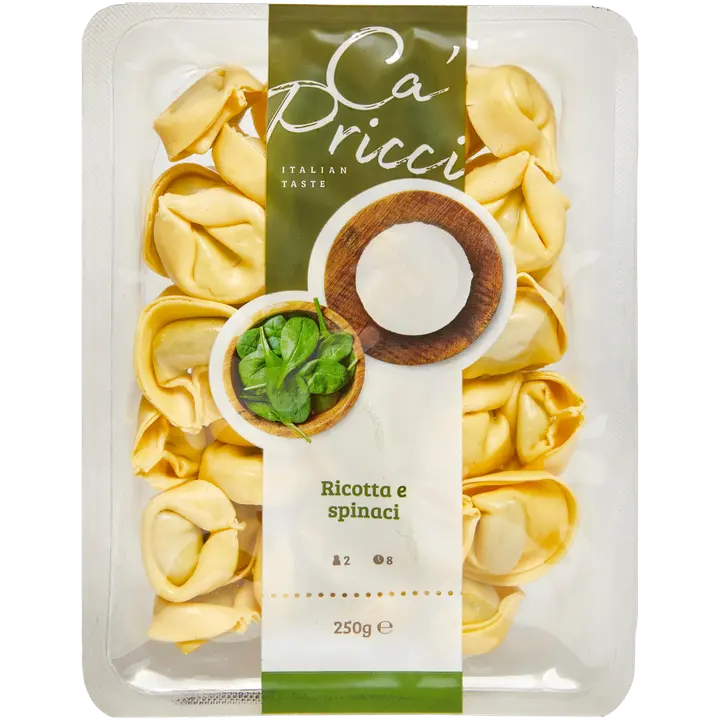 Ambient tortelloni ricotta- ja pinaattitäytteellä 250g
