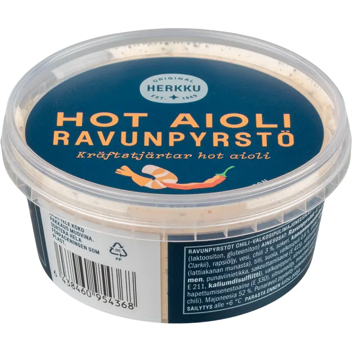 Herkku ravunpyrstö Hot Aioli 140 g