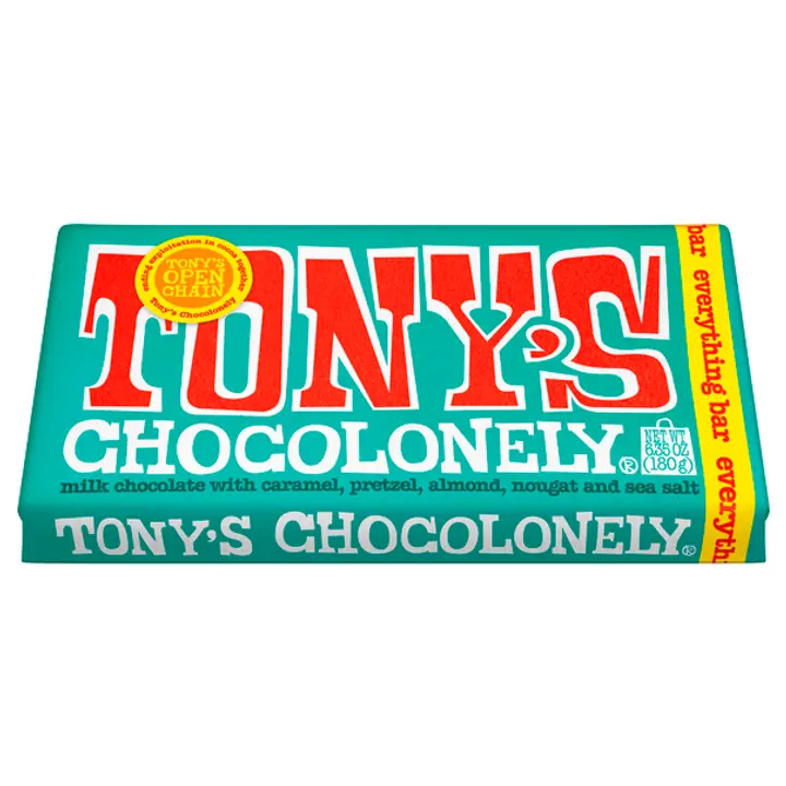 Tony's šokolaad everything bar karamelli, mandli, soolaga 180g