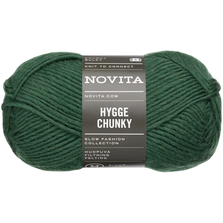 Novita lanka Hygge Chunky 100 g  metsä 380