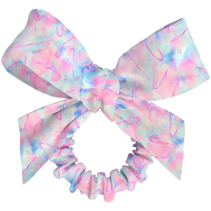 invisibobble KIDS SLIM SPRUNCHIE w. BOW Sweets for my Sweet Hiuslenkki rusetilla