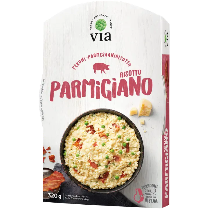Via Pekoni-parmesaanirisotto 320 g