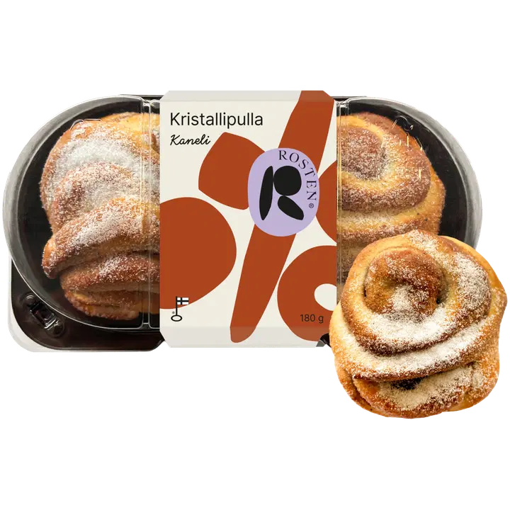 Rosten Kristallipulla, täytepulla 2k pl 180g